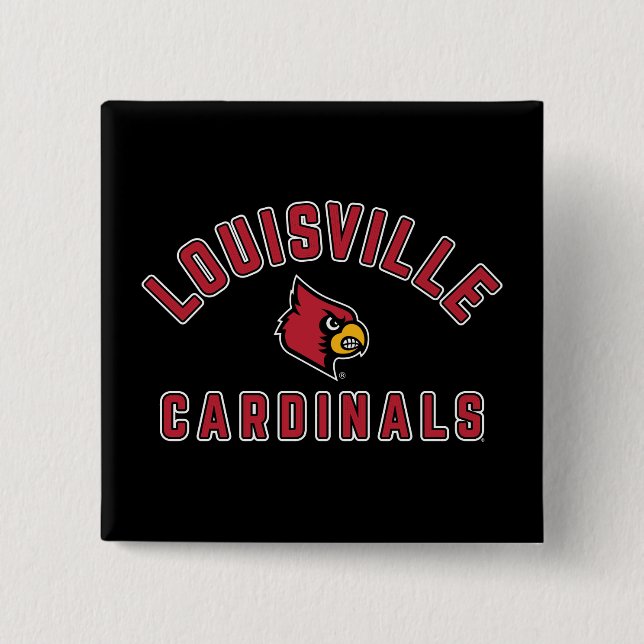 University of Louisville | Cardinals Pinback Button (Front)