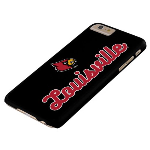 University of Louisville  Script Logo Barely There iPhone 6 Plus Case