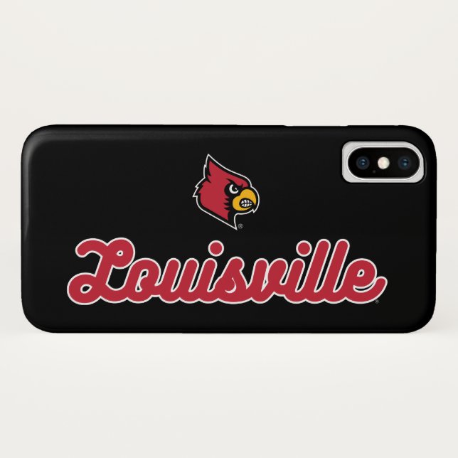 University of Louisville | Script Logo Case-Mate iPhone Case (Back (Horizontal))