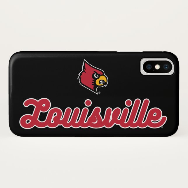 University of Louisville | Script Logo Case-Mate iPhone Case (Back (Horizontal))