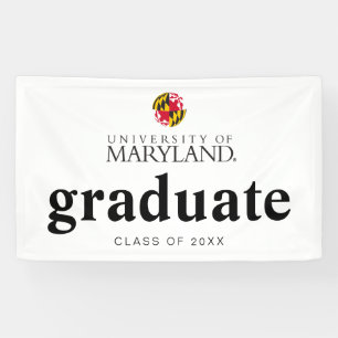University of Maryland Emblem Banner