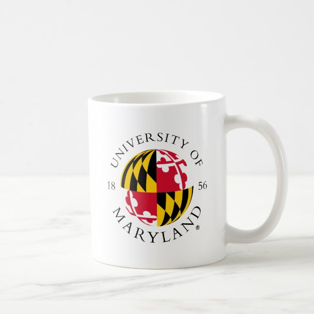 University of Maryland Emblem Coffee Mug (Right)