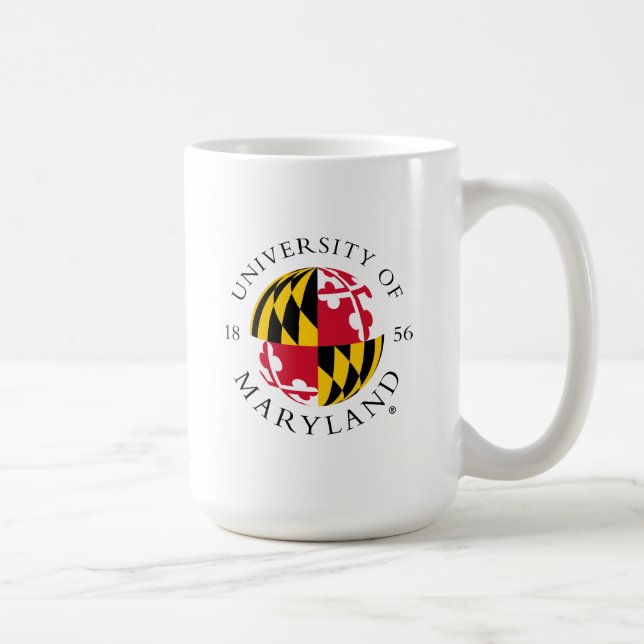 University of Maryland Emblem Coffee Mug (Right)