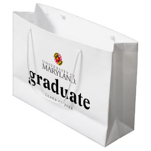 University of Maryland Emblem Large Gift Bag