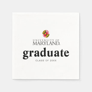 University of Maryland Emblem Napkins