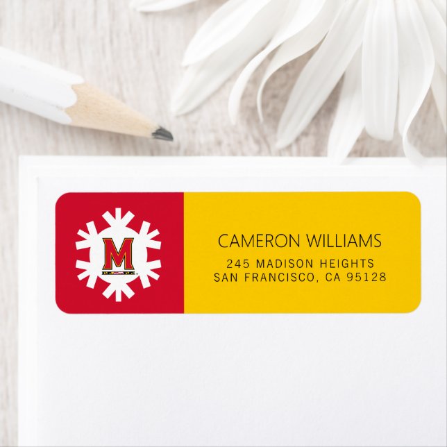 University of Maryland Holiday Label (Insitu)