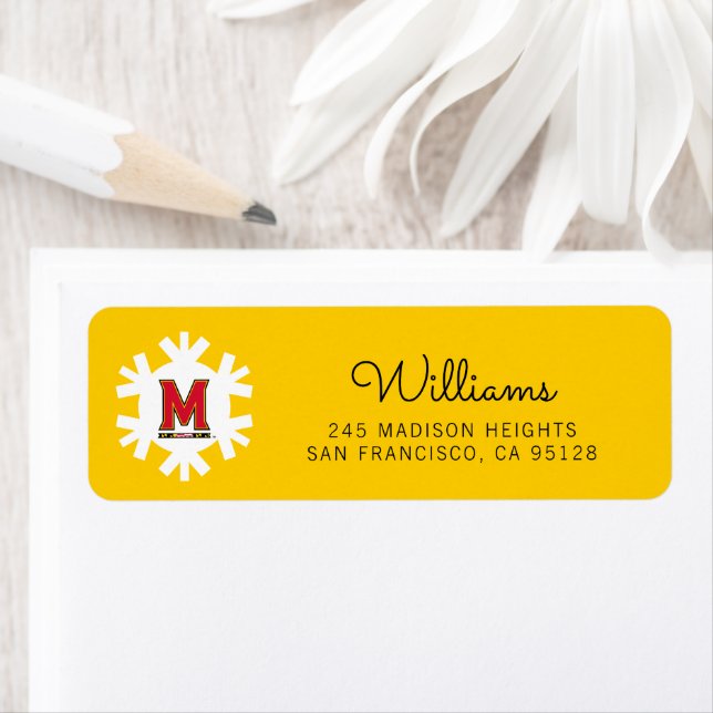 University of Maryland Holiday Label (Insitu)