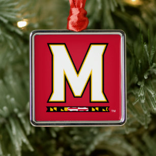 University of Maryland Holiday Metal Ornament