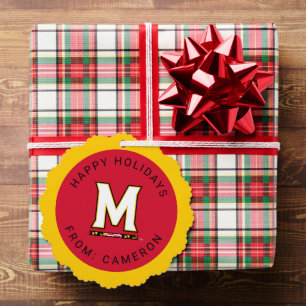 University of Maryland Holiday Ornament Card