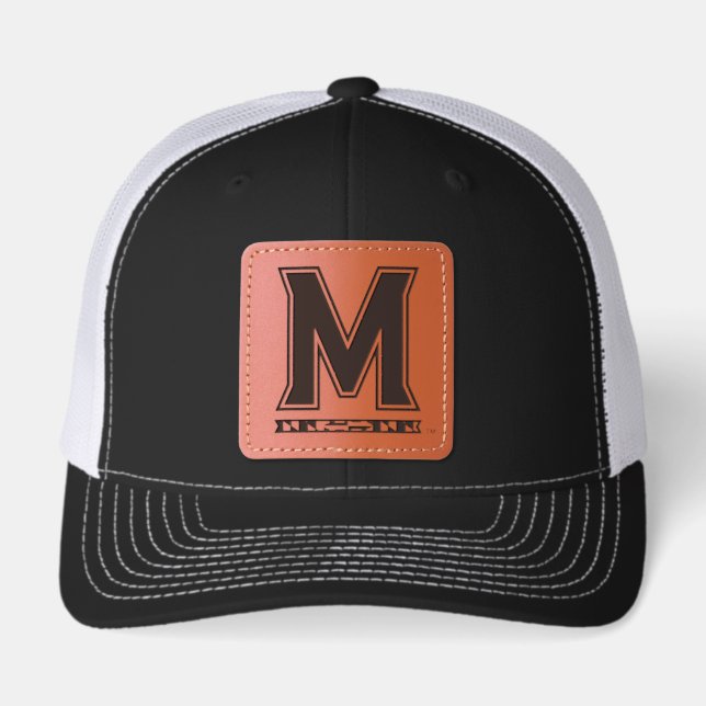 University of Maryland Leather Patch Hat (Front)