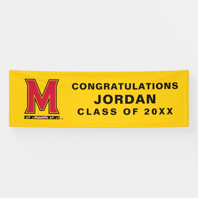 University of Maryland M Banner (Horizontal)