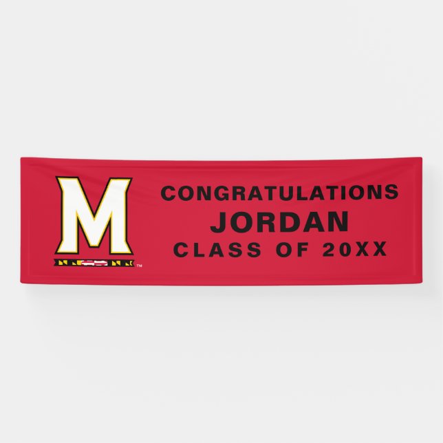 University of Maryland M Banner (Horizontal)