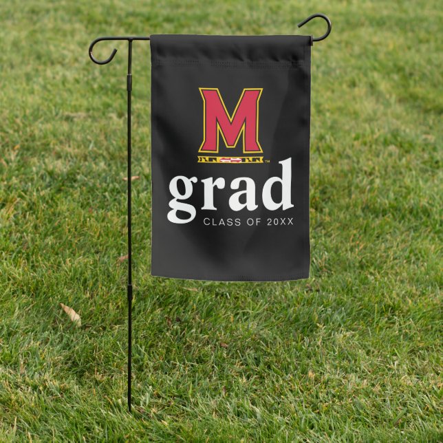 University of Maryland M Garden Flag (In SItu)