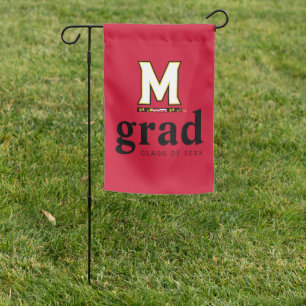 University of Maryland M Garden Flag