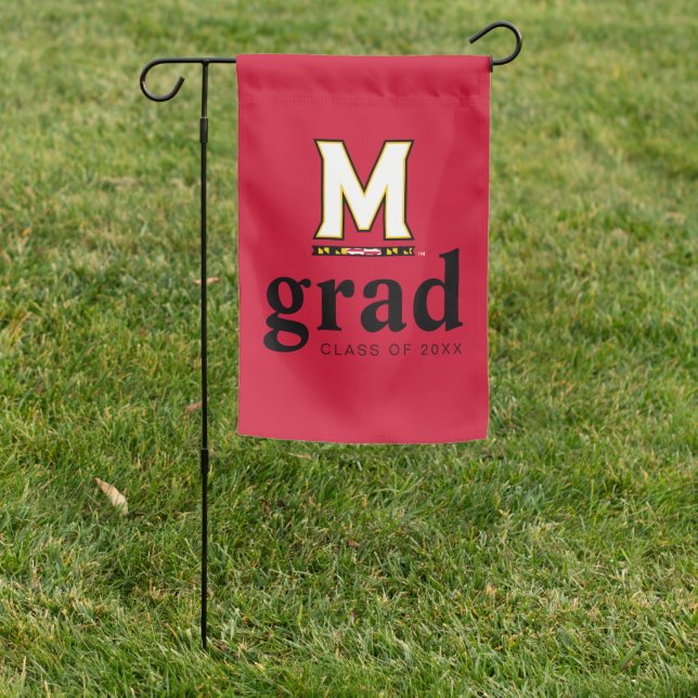 University of Maryland M Garden Flag (In SItu)