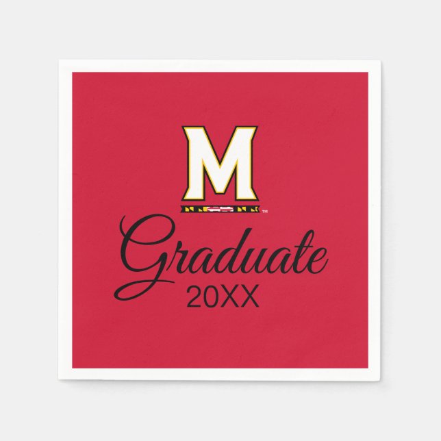 University of Maryland M Napkins (Front)