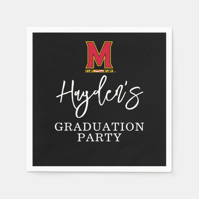 University of Maryland M Napkins (Front)