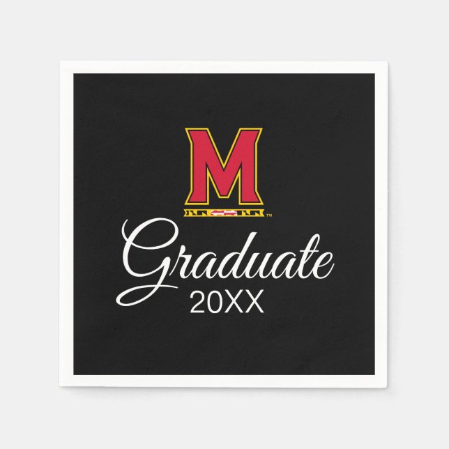 University of Maryland M Napkins (Front)