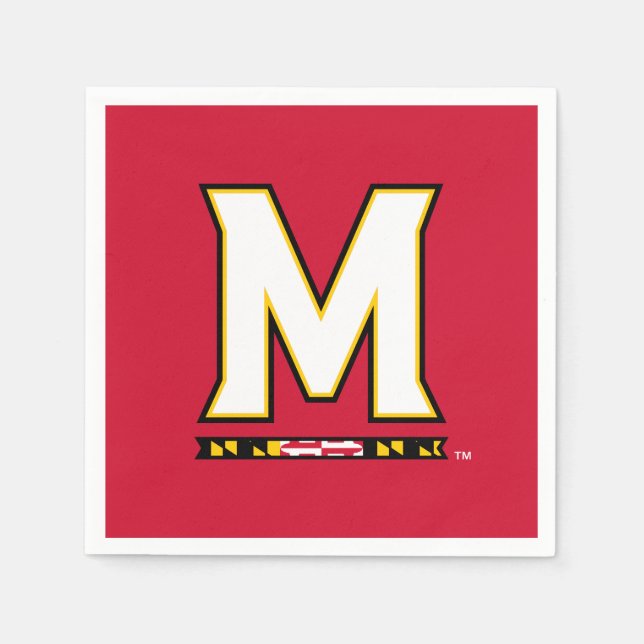 University of Maryland M Napkins (Front)