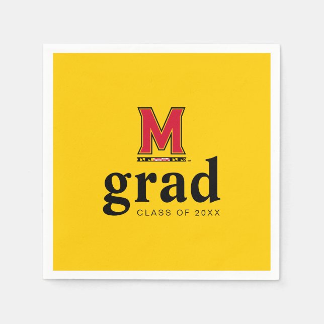 University of Maryland M Napkins (Front)