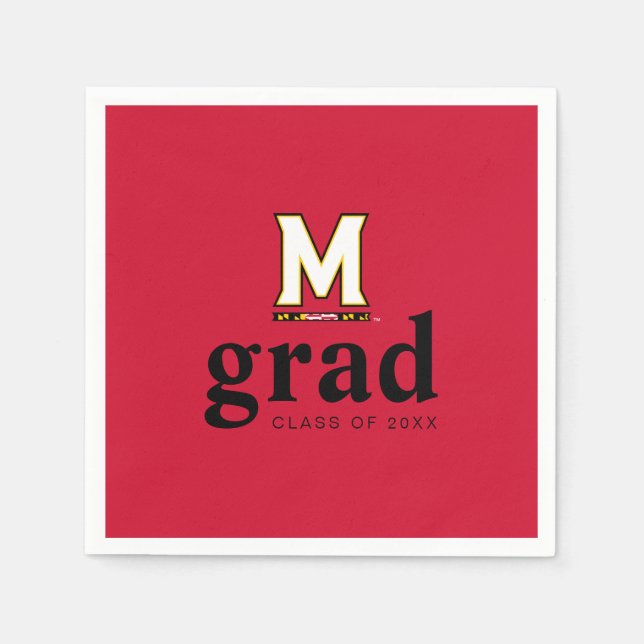 University of Maryland M Napkins (Front)