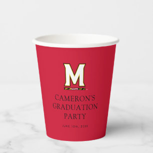University of Maryland M Paper Cups