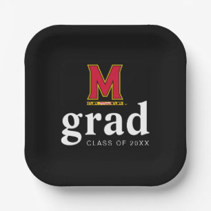 University of Maryland M Paper Plates