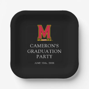 University of Maryland M Paper Plates