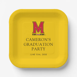 University of Maryland M Paper Plates