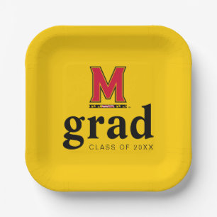 University of Maryland M Paper Plates