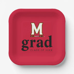 University of Maryland M Paper Plates