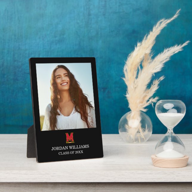 University of Maryland M Plaque (Side)