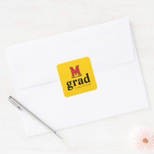 University of Maryland M Square Sticker