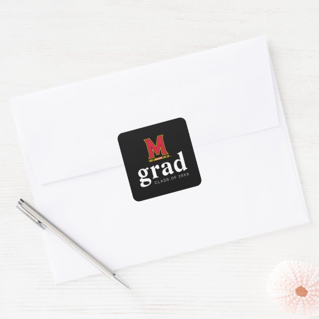 University of Maryland M Square Sticker (Envelope)