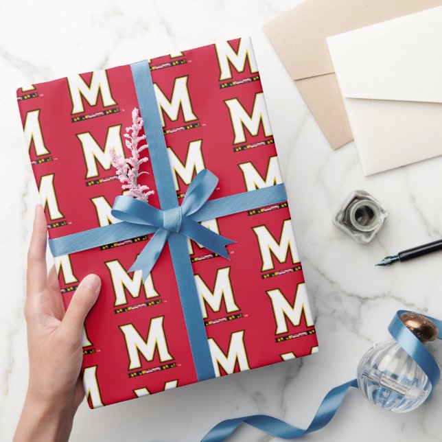 University of Maryland M Wrapping Paper (Gifting)