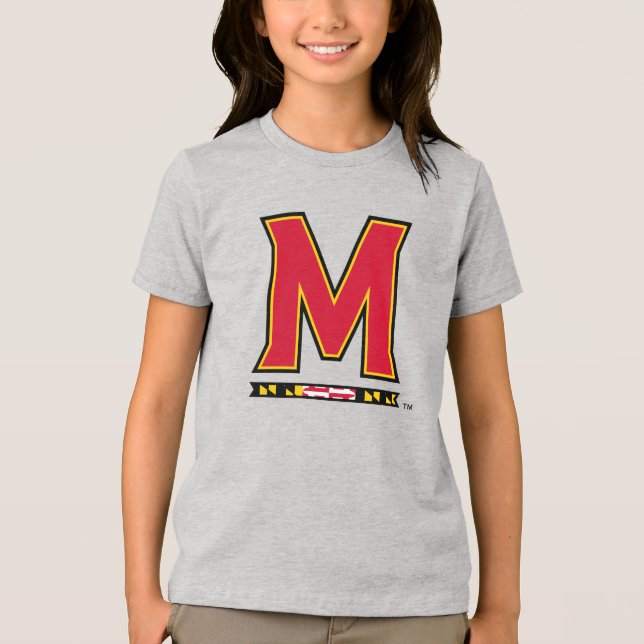 University of Maryland Tri-Blend Shirt (Front)