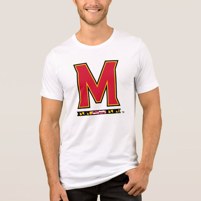 University of Maryland Tri-Blend Shirt (Front)