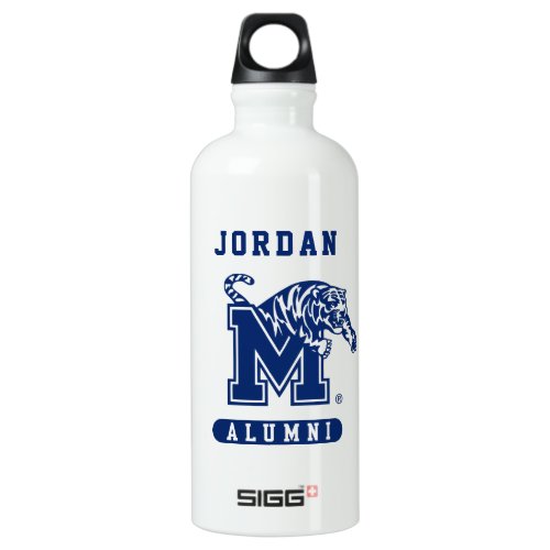 University of Memphis Alumni Distressed Aluminum Water Bottle