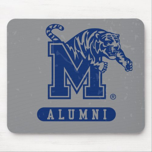 University of Memphis Alumni Distressed Mouse Pad