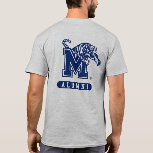 University of Memphis Alumni Distressed T_Shirt