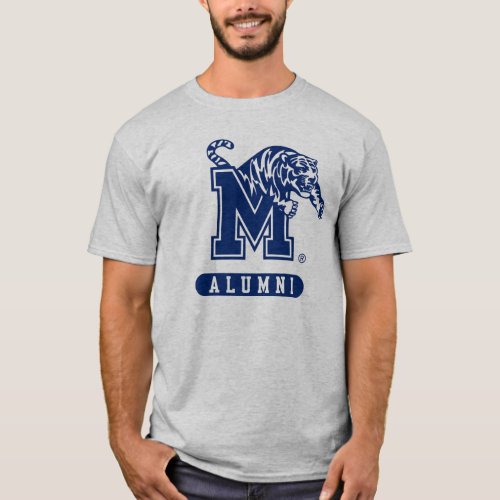 University of Memphis Alumni Distressed T_Shirt