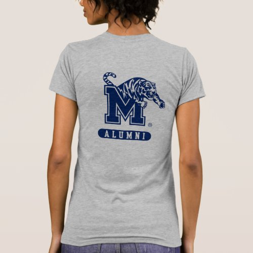 University of Memphis Alumni Distressed T_Shirt