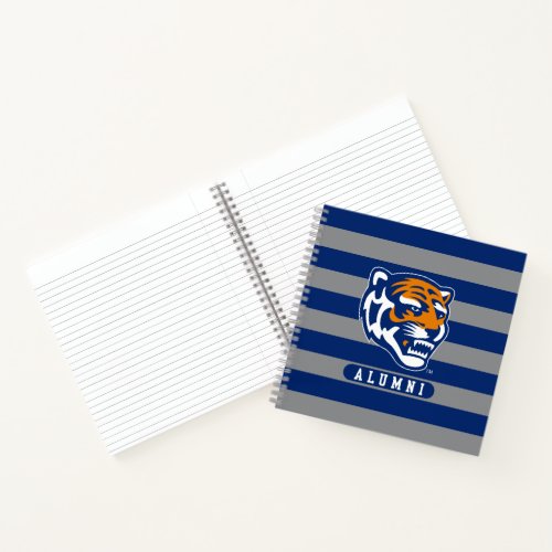 University of Memphis Alumni Stripes Notebook