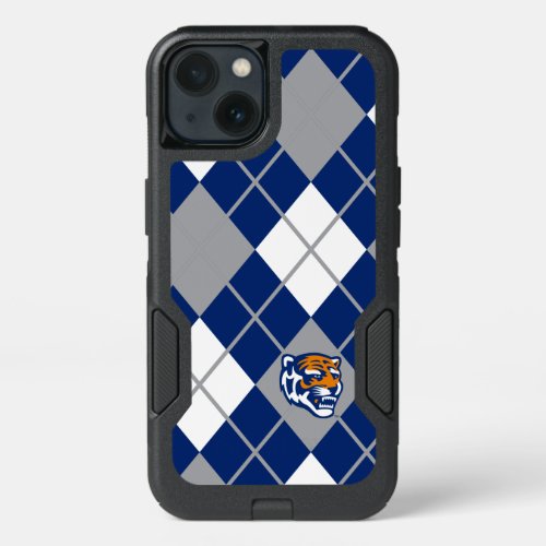 University of Memphis Argyle Pattern iPhone 13 Case