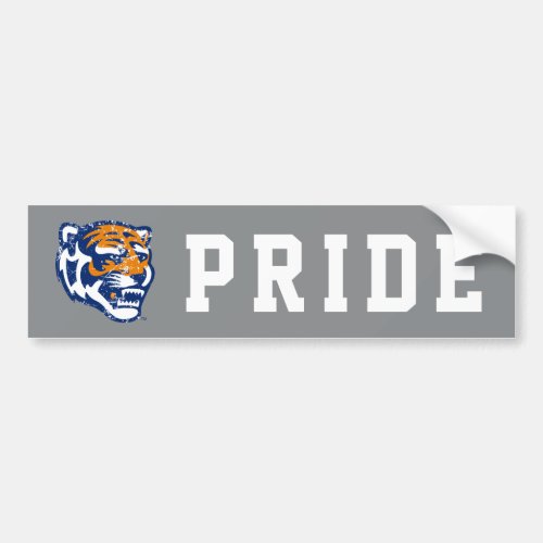 University of Memphis Athletic Mark Distressed Bumper Sticker