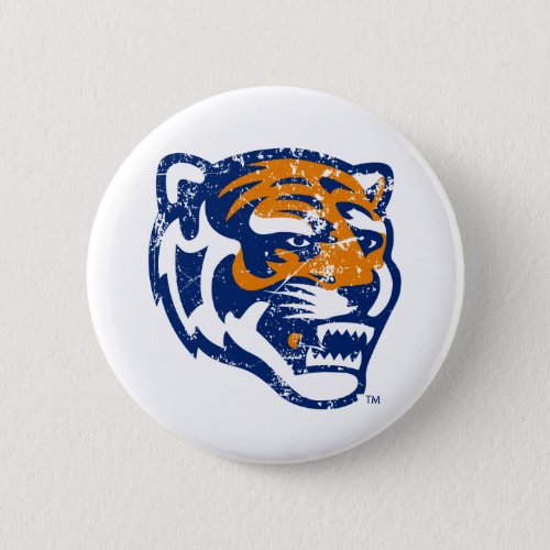 University of Memphis Athletic Mark Distressed Button