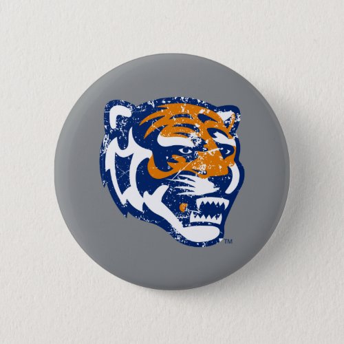 University of Memphis Athletic Mark Distressed Button