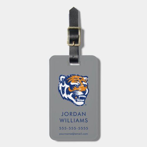 University of Memphis Athletic Mark Distressed Luggage Tag