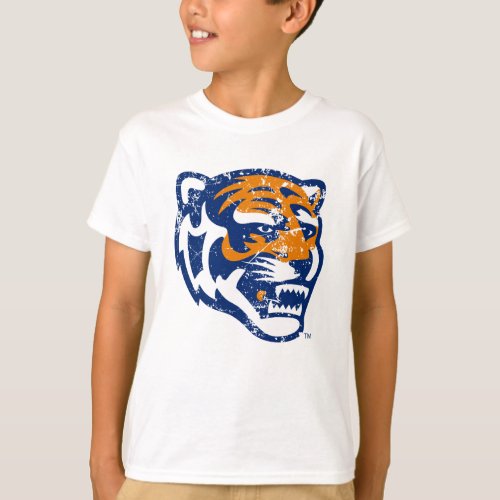 University of Memphis Athletic Mark Distressed T_Shirt
