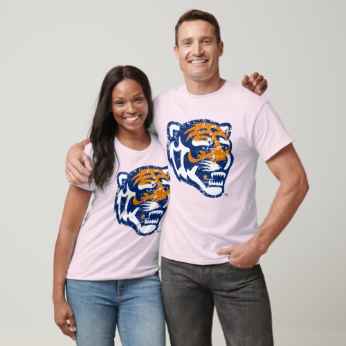 University of Memphis Athletic Mark Distressed T_Shirt